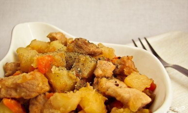 Рецепт жаркое из говядины с картофелем