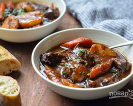 Жаркое из говядины с овощами