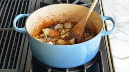 жаркое из говядины с овощами