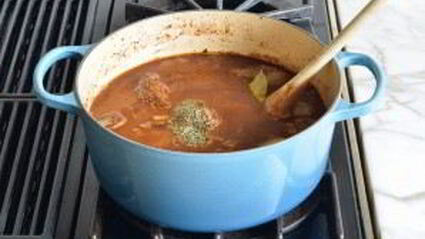 жаркое из говядины с овощами