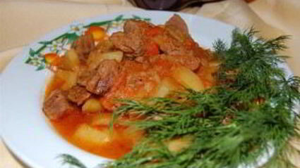 жаркое из говядины