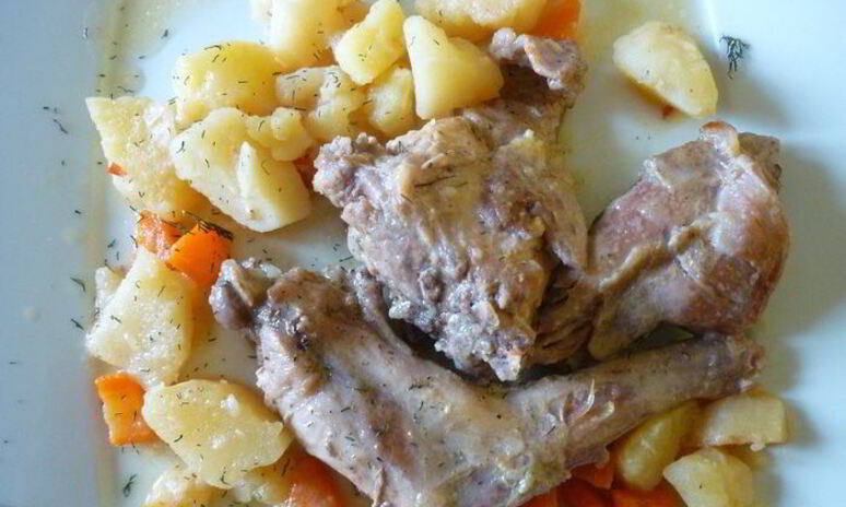 Рецепт жаркое из кролика