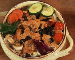 Жаркое из курицы с овощами