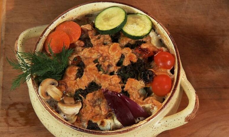 Рецепт жаркое из курицы с овощами