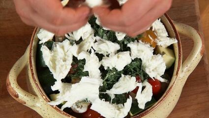 жаркое из курицы с овощами