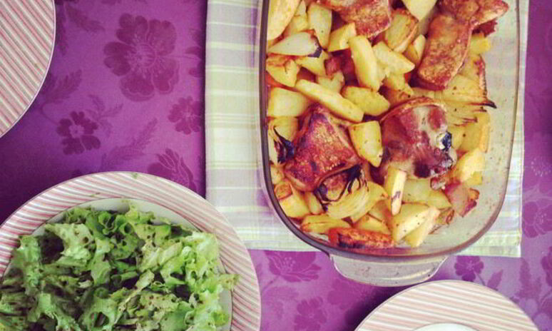 Рецепт жаркое из свинины с картошкой