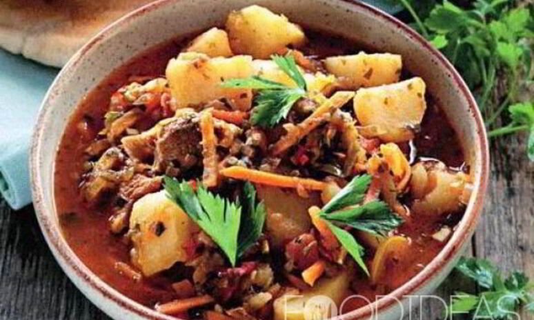 Рецепт жаркое из свинины