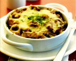 Жаркое с опятами