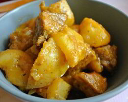 Жаркое со свининой и картошкой