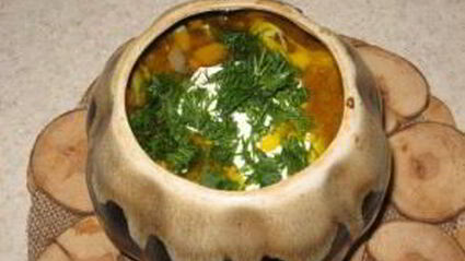 жаркое в горшочке в духовке со свининой