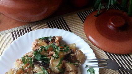 жаркое в горшочке