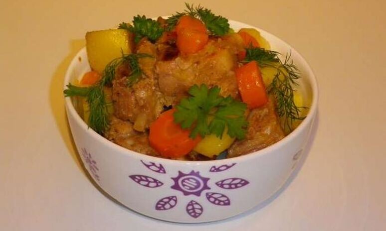 Рецепт жаркое в мультиварке