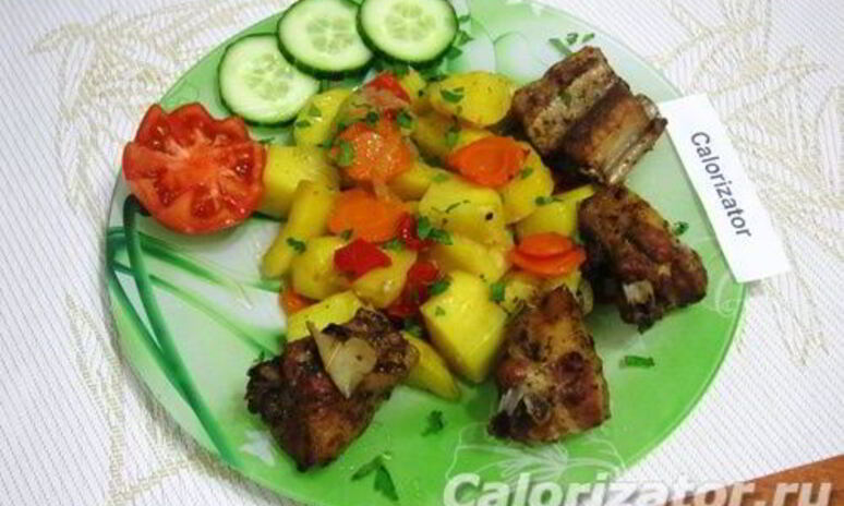 Рецепт жаркое в рукаве