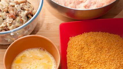 куриные зразы с грибами