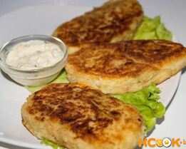 Зразы картофельные с мясом