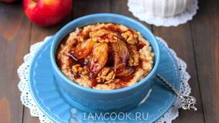 Геркулесовая каша Яблочный пирог