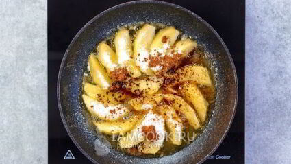 геркулесовая каша яблочный пирог