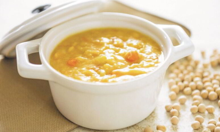 Рецепт гороховая каша с луком