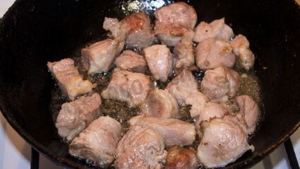 гречка по купечески со свининой