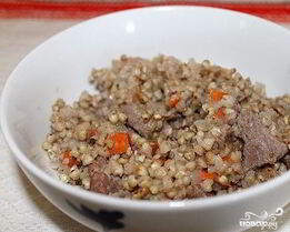 Гречка по-купечески в мультиварке