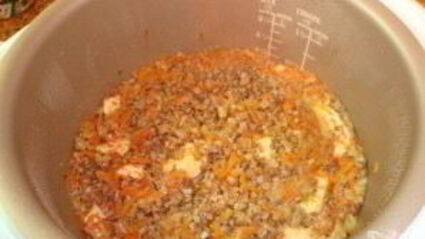 гречка по-купечески в мультиварке