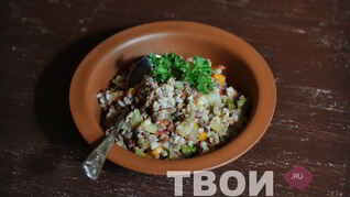 Гречка с фаршем
