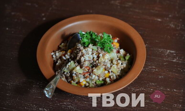 Рецепт гречка с фаршем