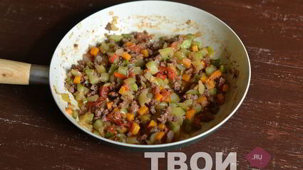 гречка с фаршем