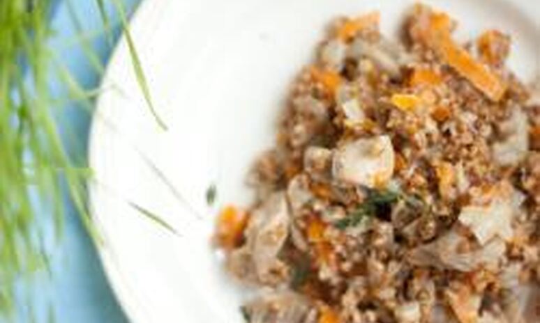 Рецепт гречка с курицей