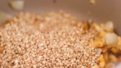 гречка с лисичками в мультиварке