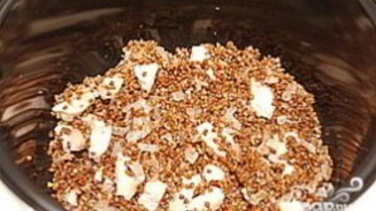 гречка с мясом в мультиварке