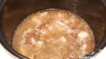 гречка с мясом в мультиварке