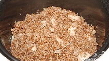 гречка с мясом в мультиварке