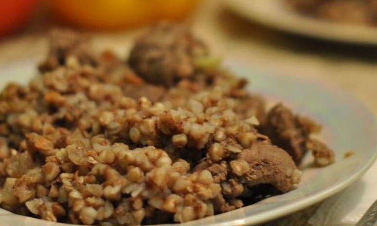 Рецепт гречка с печенью в мультиварке