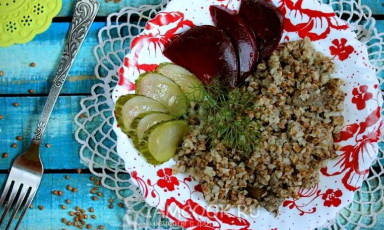 Рецепт гречка с печенью