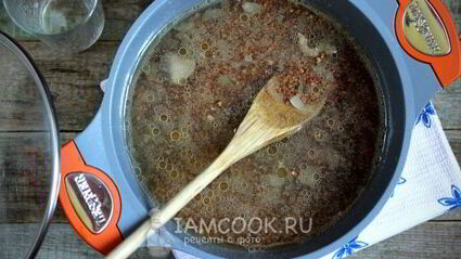 гречка с печенью