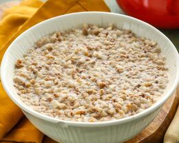 Гречневая каша на молоке