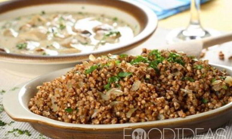 Рецепт гречневая каша с грибами