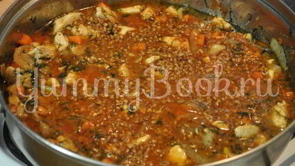 гречневая каша с курицей