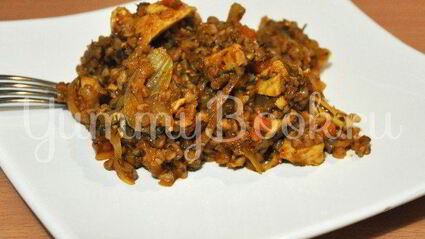 гречневая каша с курицей