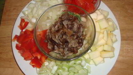 гречневая каша с овощами