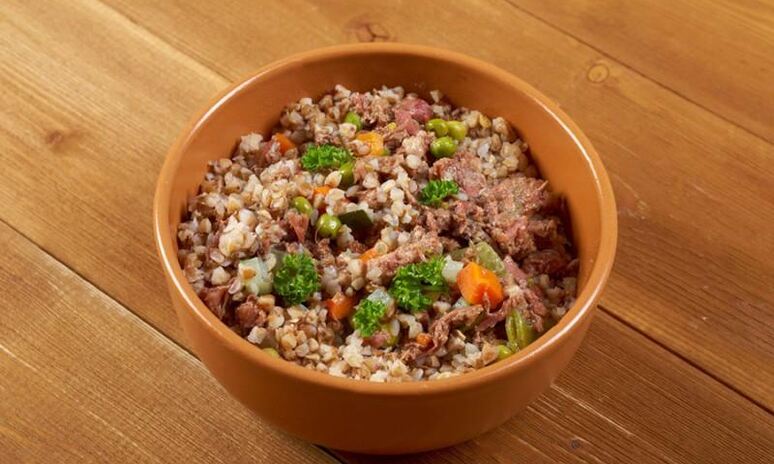 Рецепт гречневая каша с тушенкой