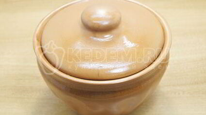 постная гречка с грибами в горшочке