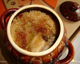 Каша Дружба в горшочках