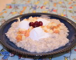 Каша фруктовая корзинка