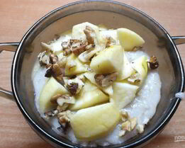 Каша из овсяной крупы на воде