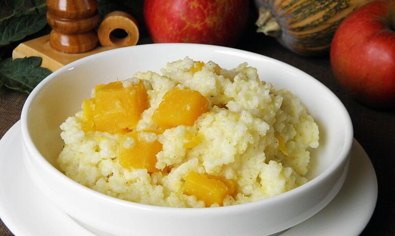 Рецепт каша из тыквы в мультиварке с пшеном