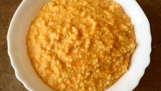 Каша из тыквы