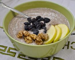 Каша льняная на воде