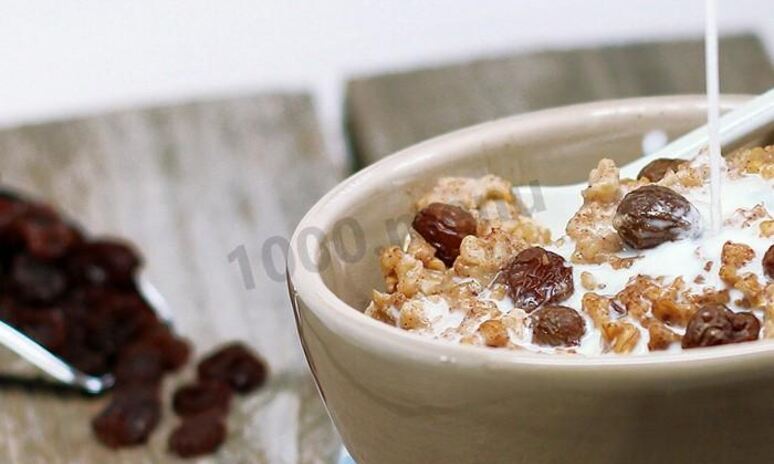 Рецепт каша молочная овсяная